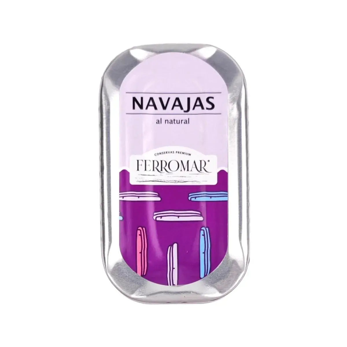 Navajas al Natural 6/8 pzas Conservas FerroMar